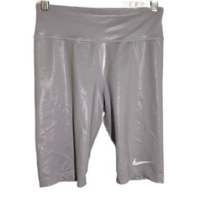 Nike Biker Shorts Pastel Purple Shimmery XS EUC